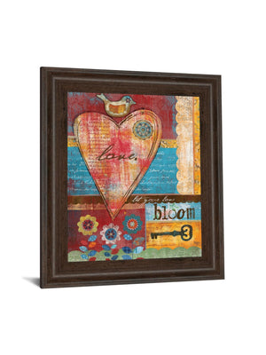 Love By Mollie B 22X26 Framed Print