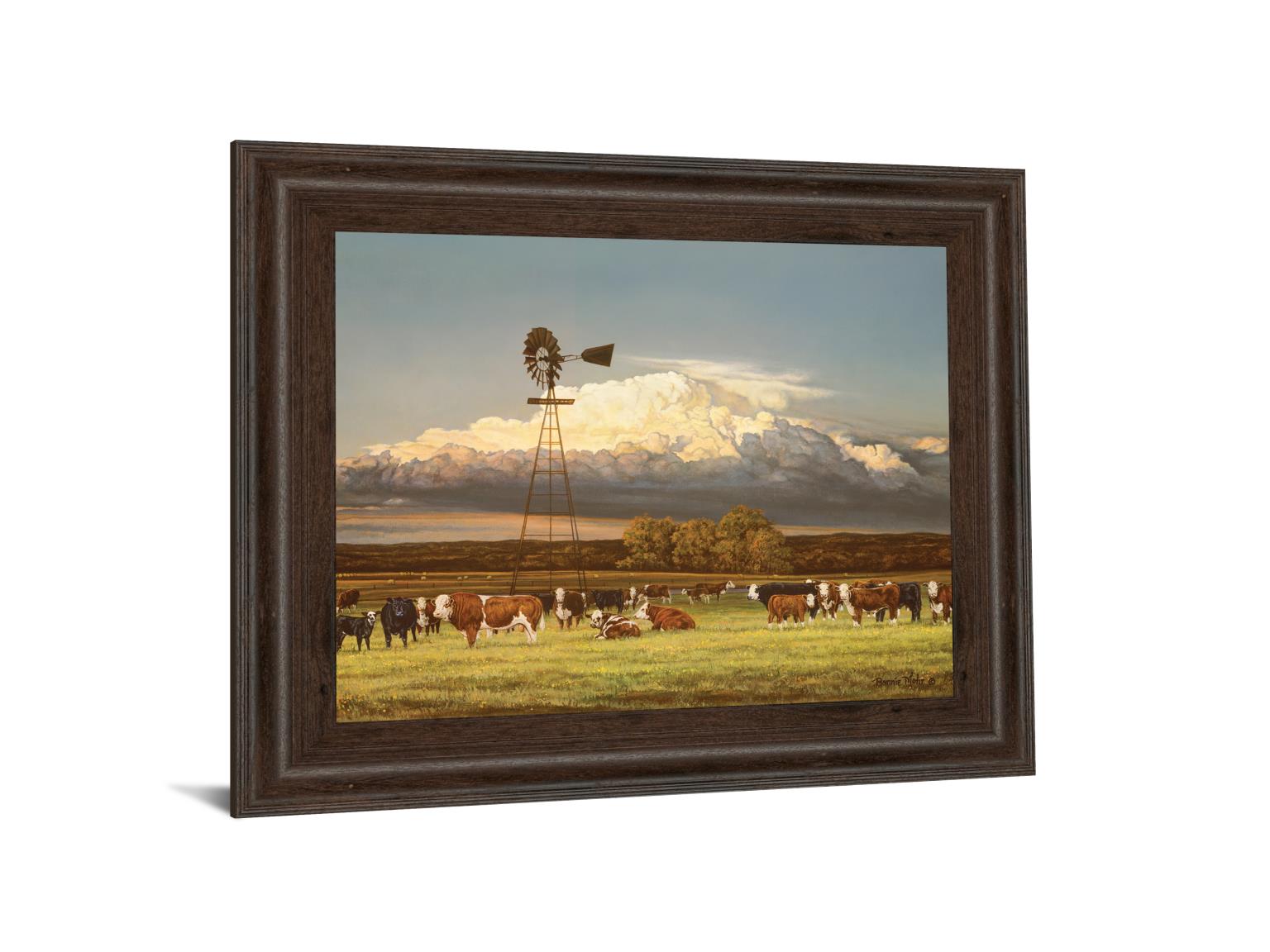 Summer Pastures By Bonnie Mohr ***Monl*** 22X26 Framed Print