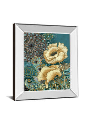 Mirrored Frame Inspired Blooms 2 By Conrad Knutsen 22X26 Mirror Frame Print