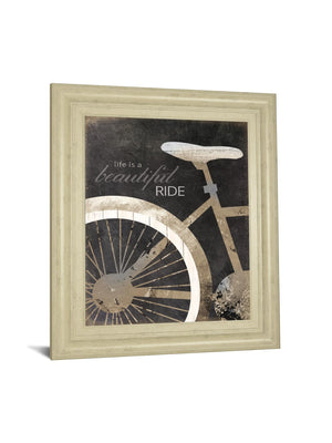 Life Is A Beautiful Ride By Marla Rae 22X26 Framed Print