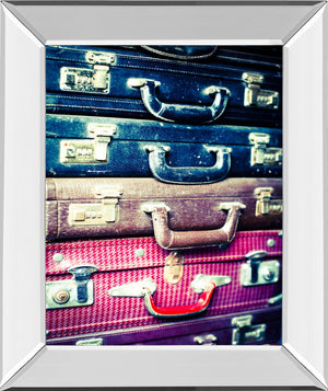 Mirrored Frame Eastern Travels 2 By Susan Bryant 22X26 Mirror Frame Print