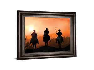Horse Riders By Jtanki 22X26 Framed Print