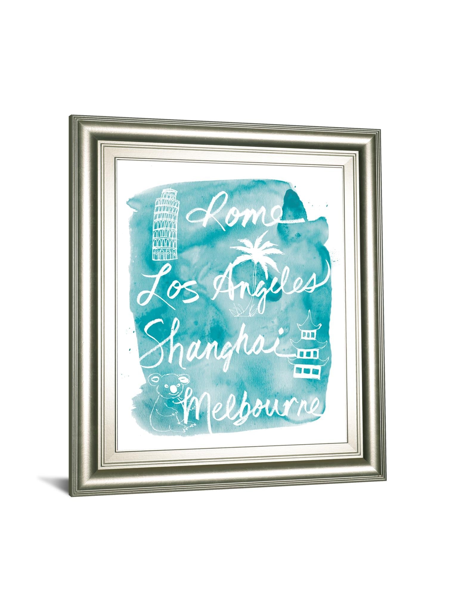 Sightseeing Ii By Lottie Fontaine 22X26 Framed Print