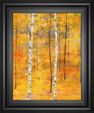 Iridescent Trees V By Alex Jawdokimov 22X26 Framed Print