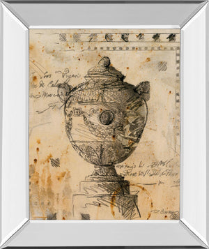 Mirrored Frame A Moment In Time Ii By Carney 22X26 Mirror Frame Print
