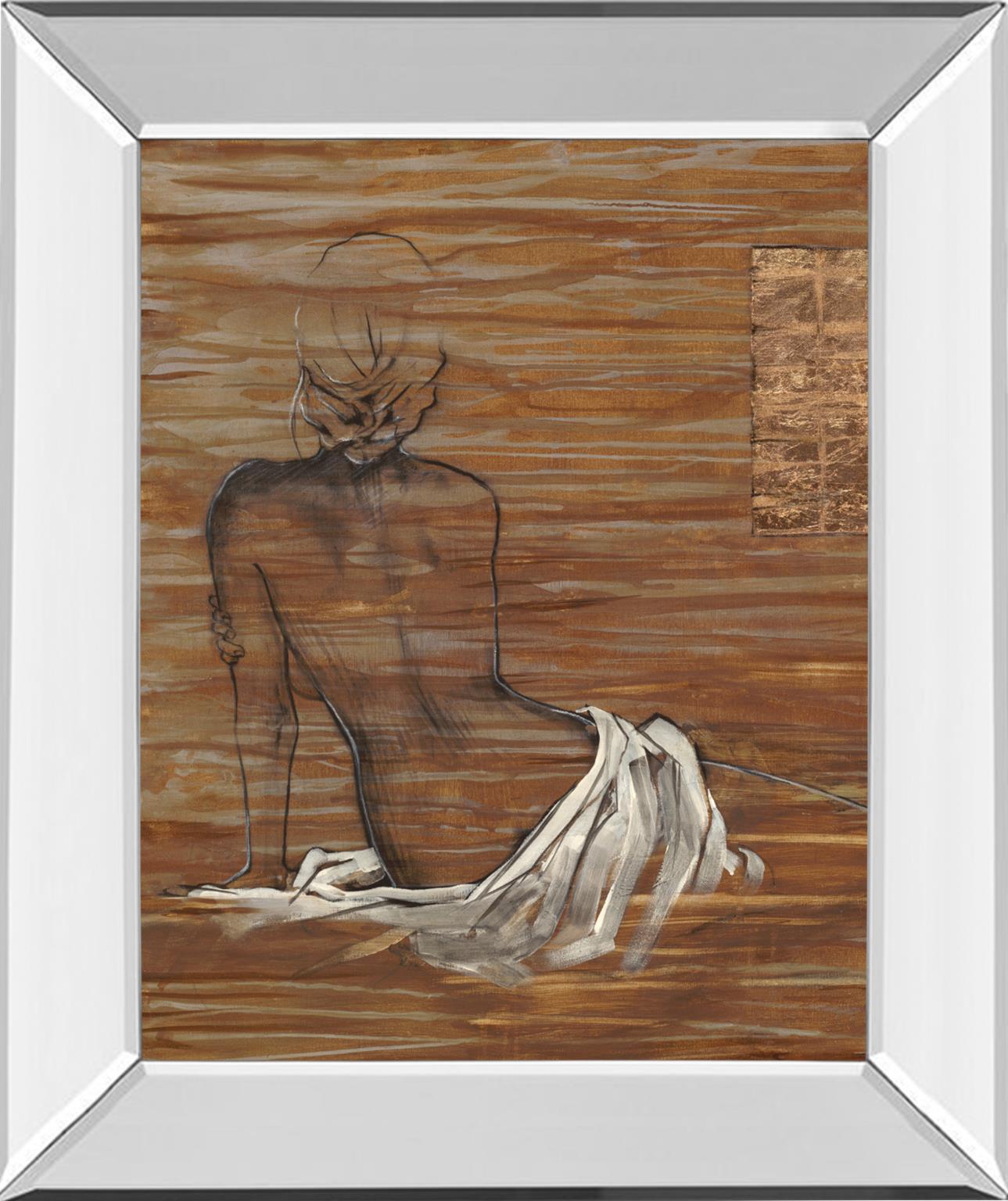 Mirrored Frame Maya By Saro 22X26 Mirror Frame Print