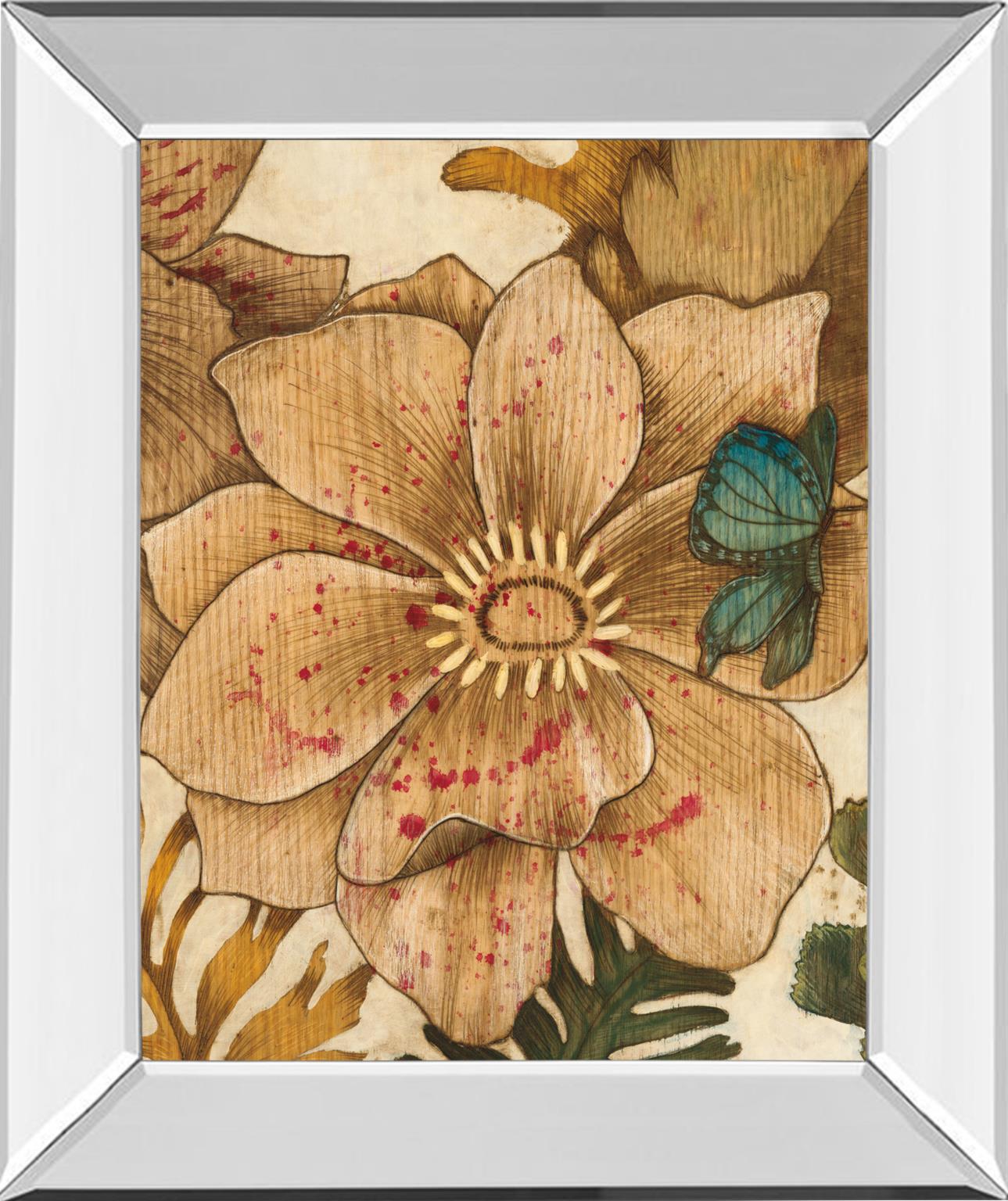 Mirrored Frame Fleurs De Bois By Maja 22X26 Mirror Frame Print