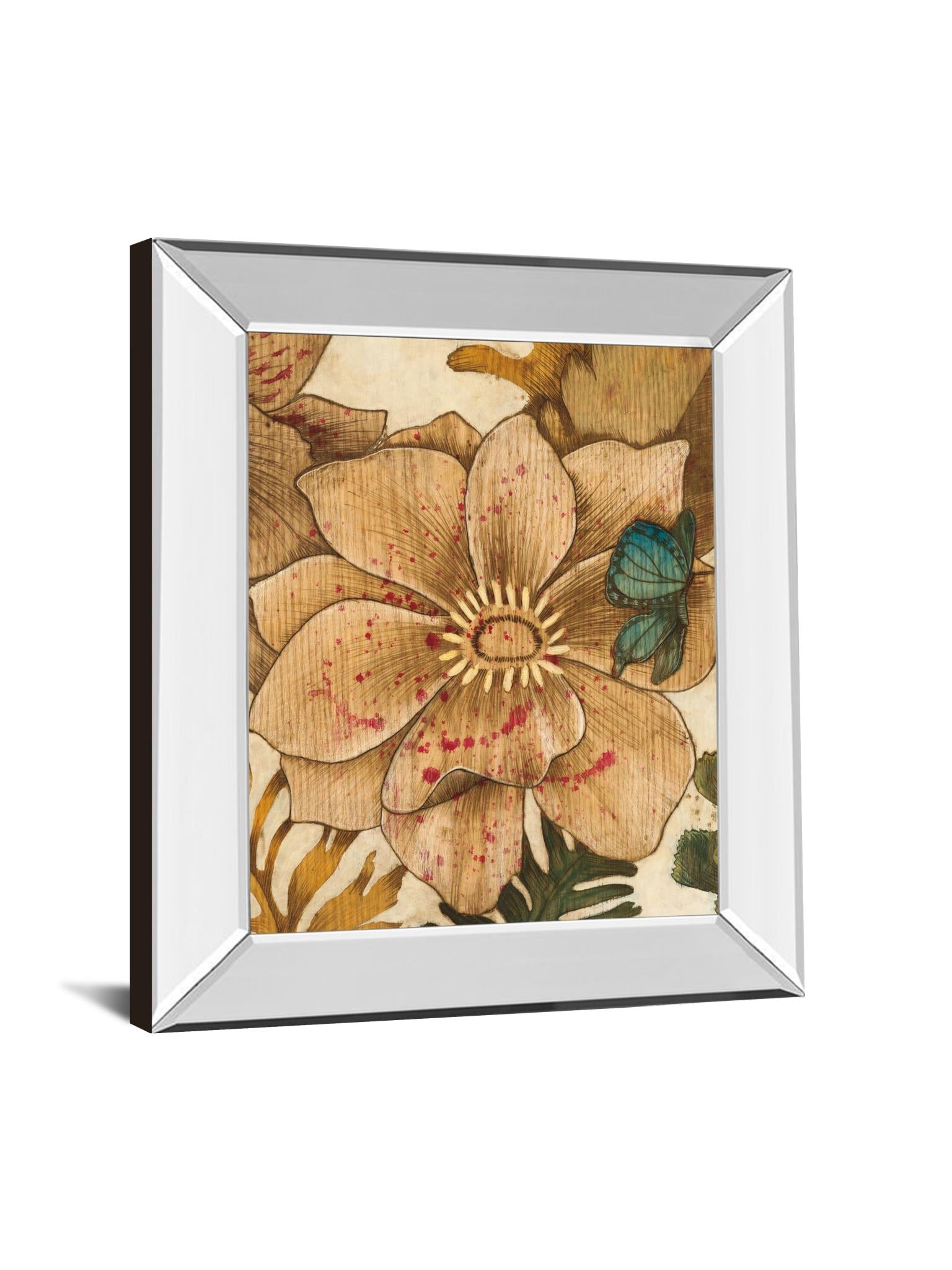 Mirrored Frame Fleurs De Bois By Maja 22X26 Mirror Frame Print