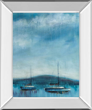 Mirrored Frame Nauticus By D'Aguiar 22X26 Mirror Frame Print