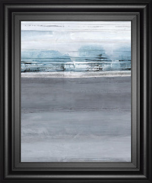 Snowy Tracks By Sims 22X26 Framed Print