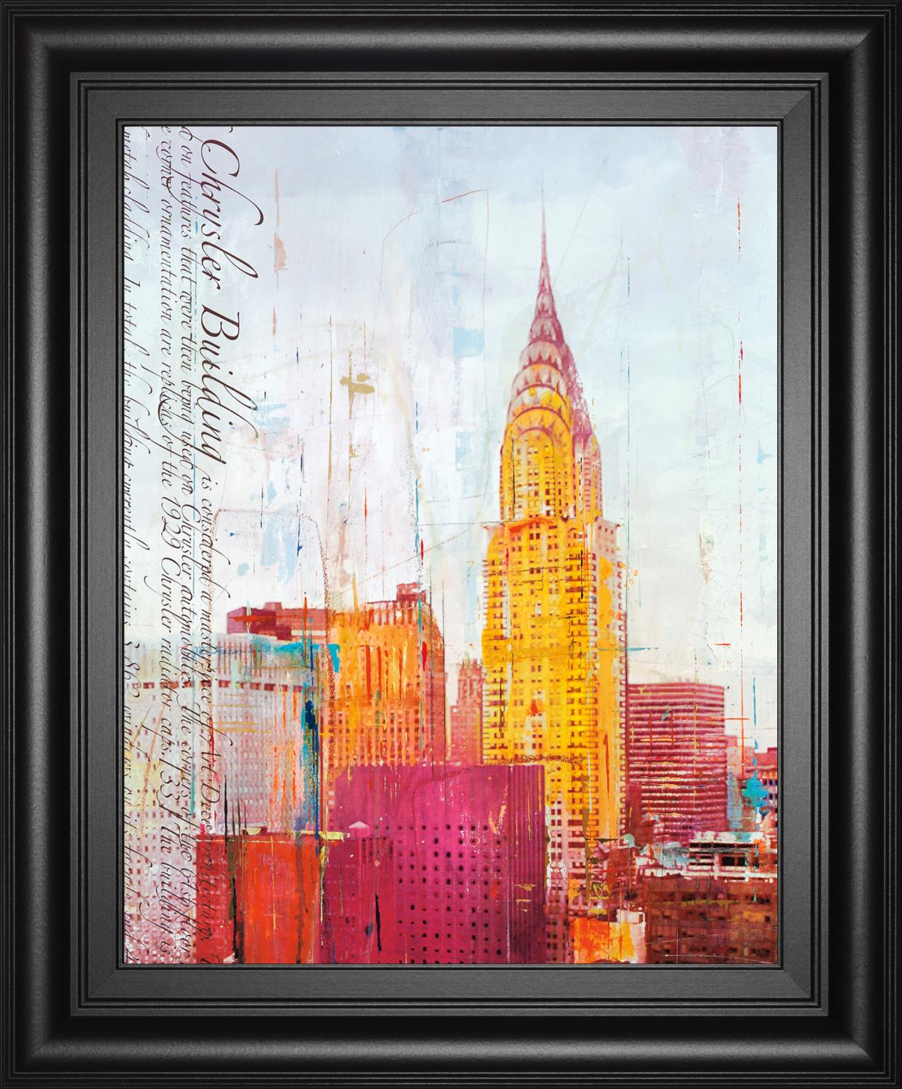 The City That Never Sleeps I By Haub 22X26 Framed Print