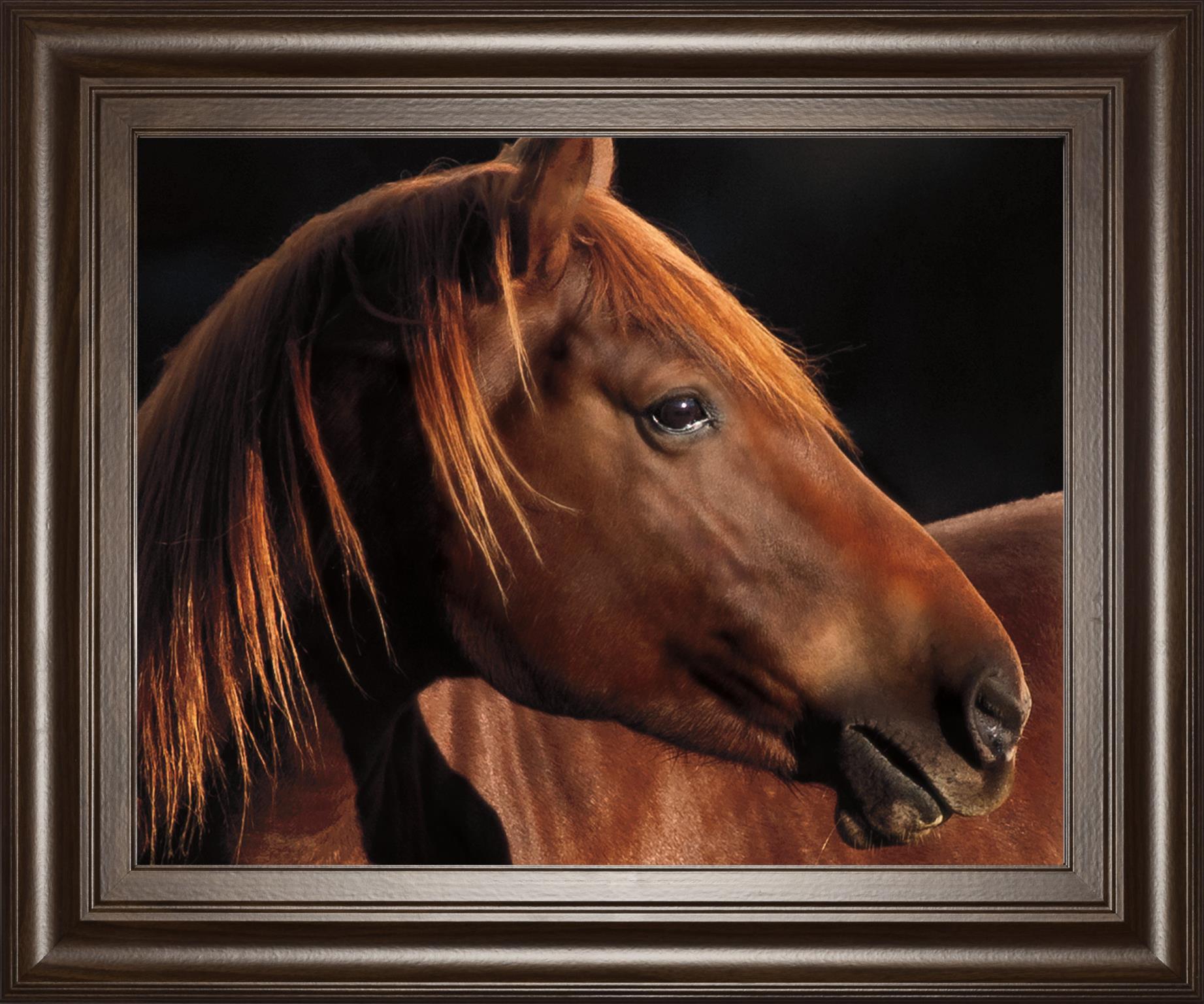 Pretty Girl By Caro 22X26 Framed Print