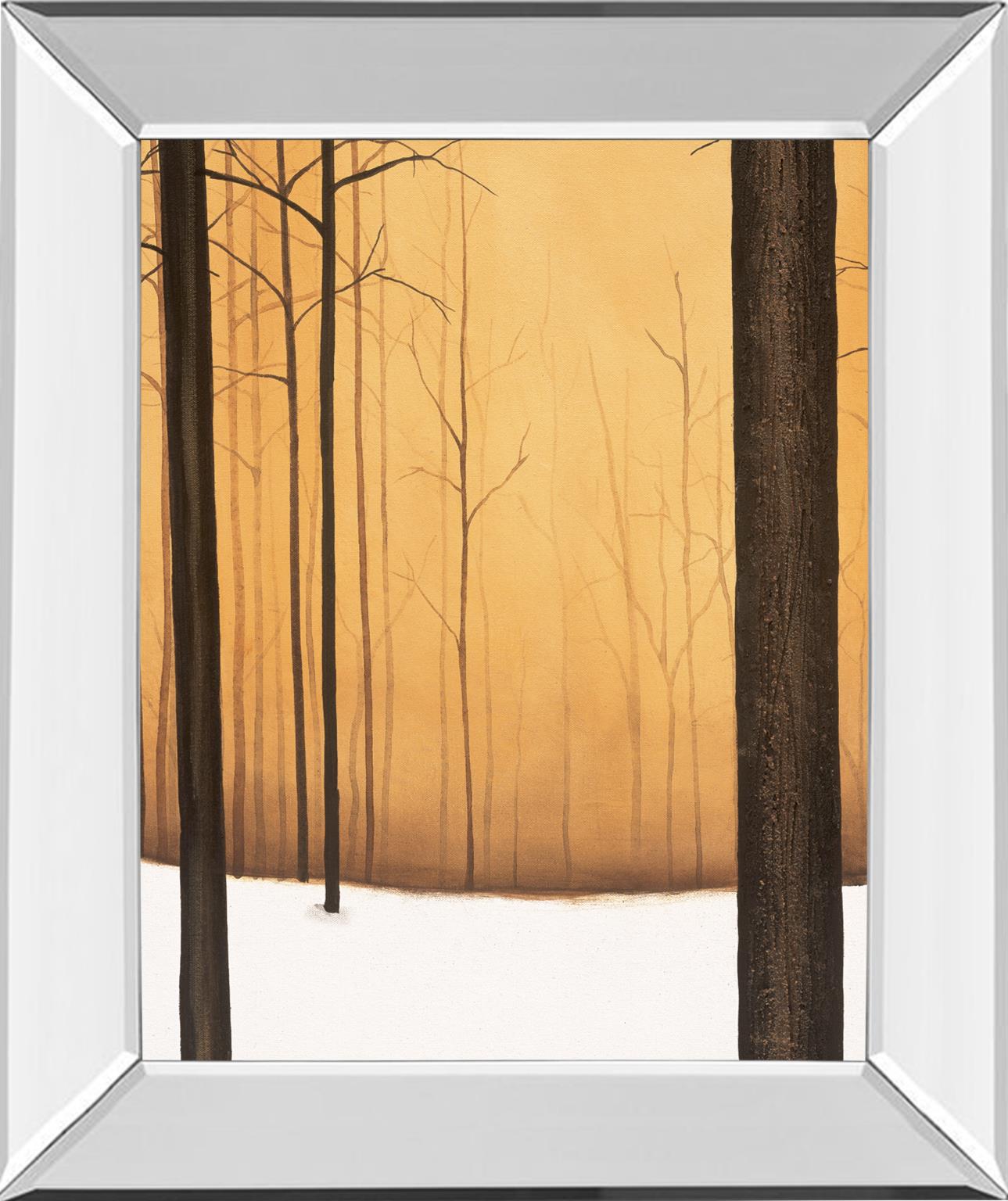 Mirrored Frame Golden Twilight By St. Germain 22X26 Mirror Frame Print