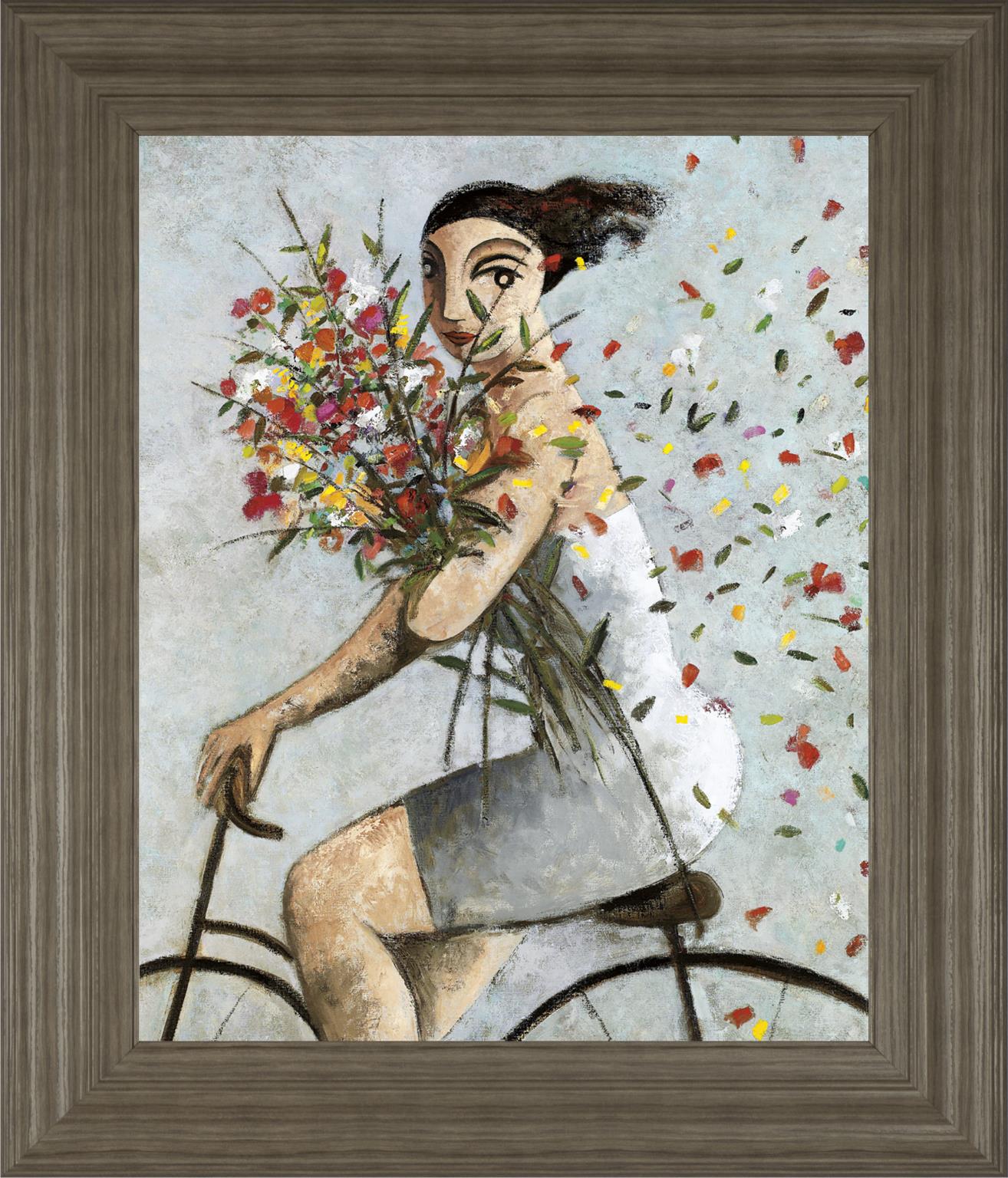 Petals By Lourenco 22X26 Framed Print