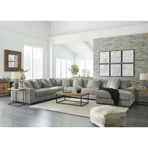 Diamond Modern Furniture Exclusive Design Lindyn Fabric 6 pc Sectional 2110564/2110546/2110577/2110546/2110546/2110517