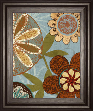 Persian Garden Ii By Katrina Craven 22X26 Framed Print