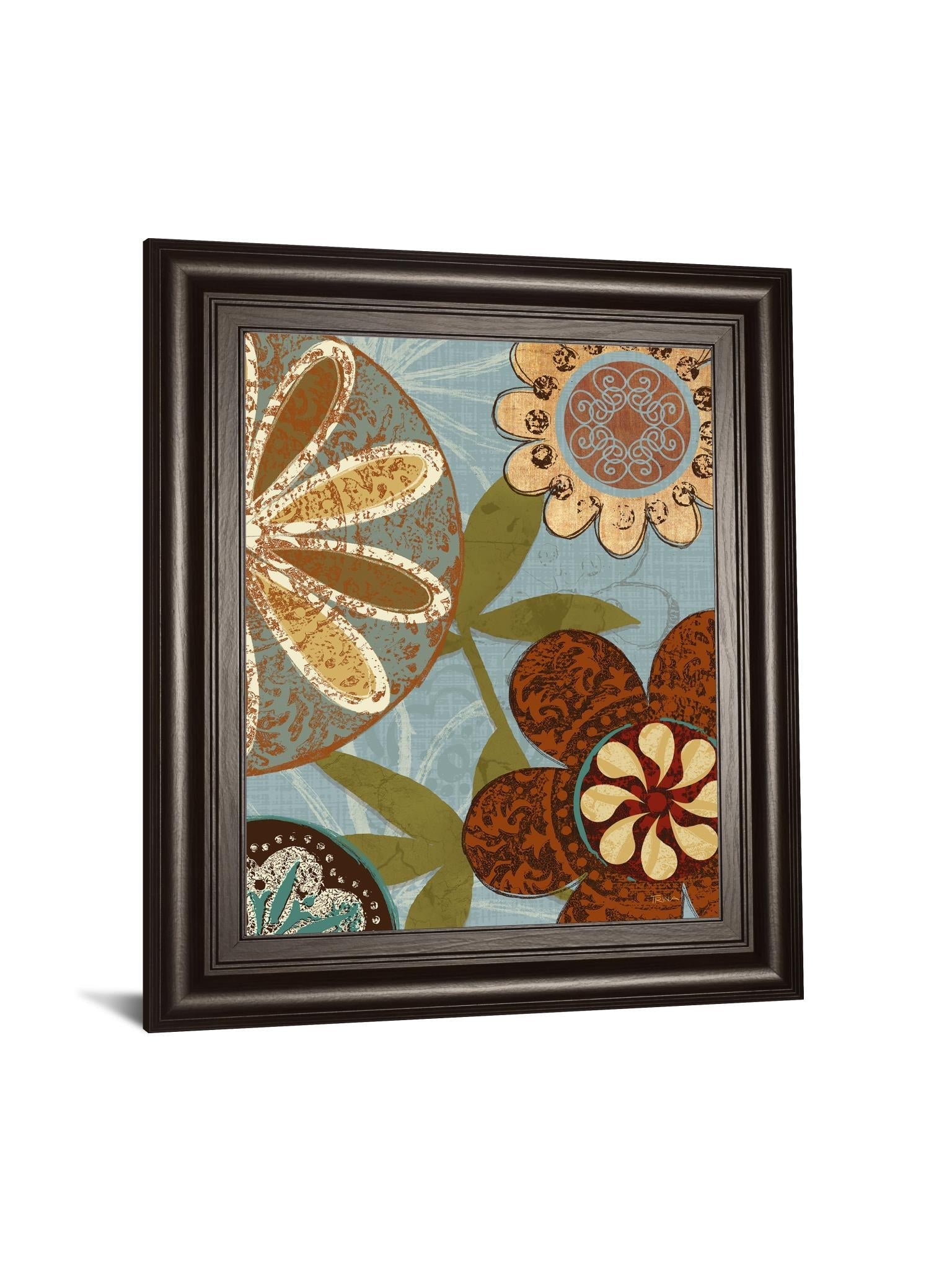 Persian Garden Ii By Katrina Craven 22X26 Framed Print