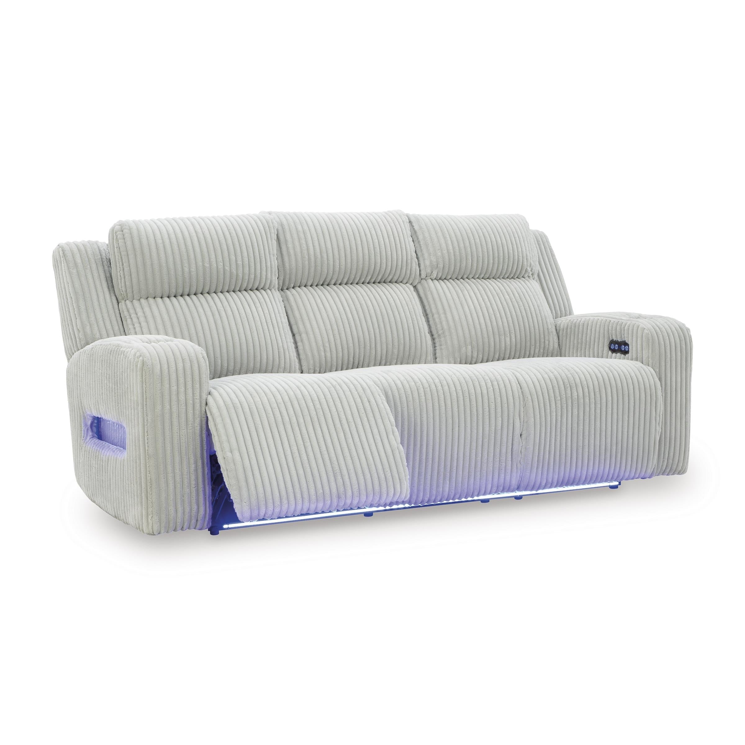 Swipe Furniture Exclusive Design Forest Lake Power Reclining Sofa PC6420315