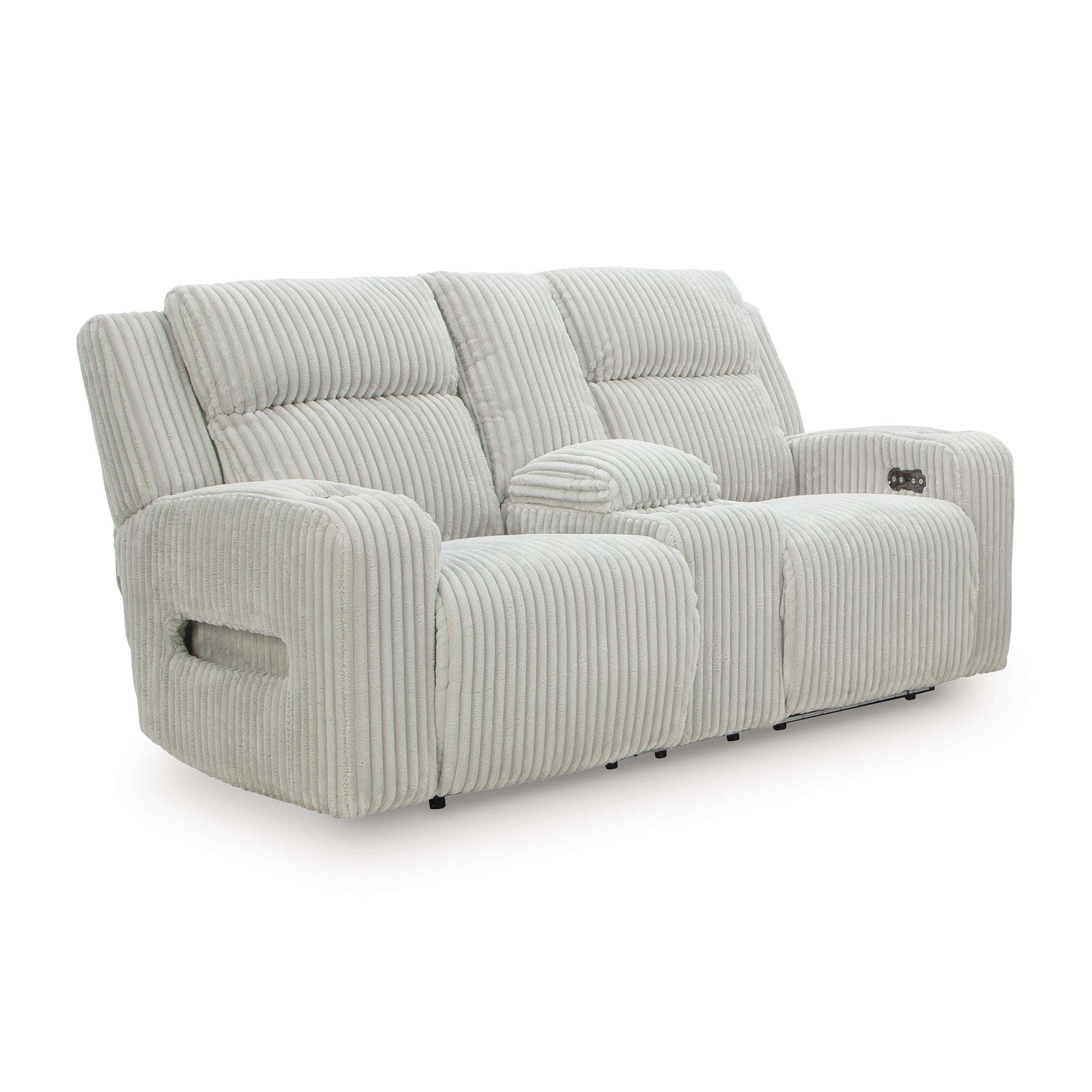 Swipe Furniture Exclusive Design Forest Lake Power Reclining Loveseat with Console PC6420318