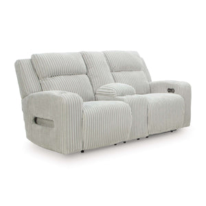Swipe Furniture Exclusive Design Forest Lake Power Reclining Loveseat with Console PC6420318