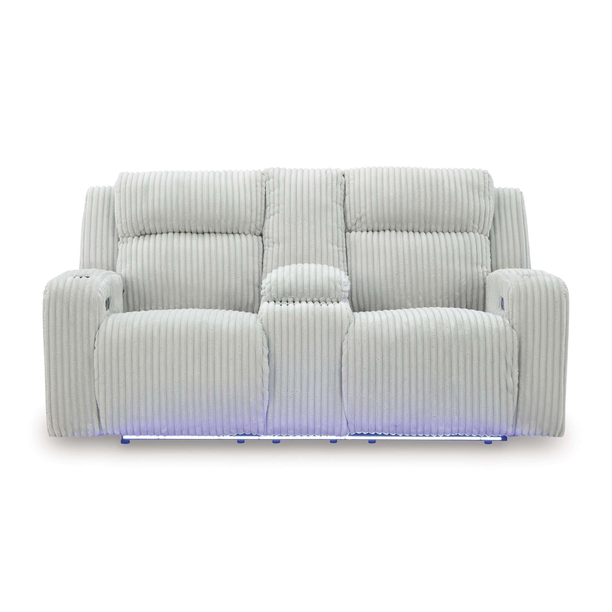 Swipe Furniture Exclusive Design Forest Lake Power Reclining Loveseat with Console PC6420318
