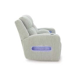 Swipe Furniture Exclusive Design Forest Lake Power Reclining Loveseat with Console PC6420318
