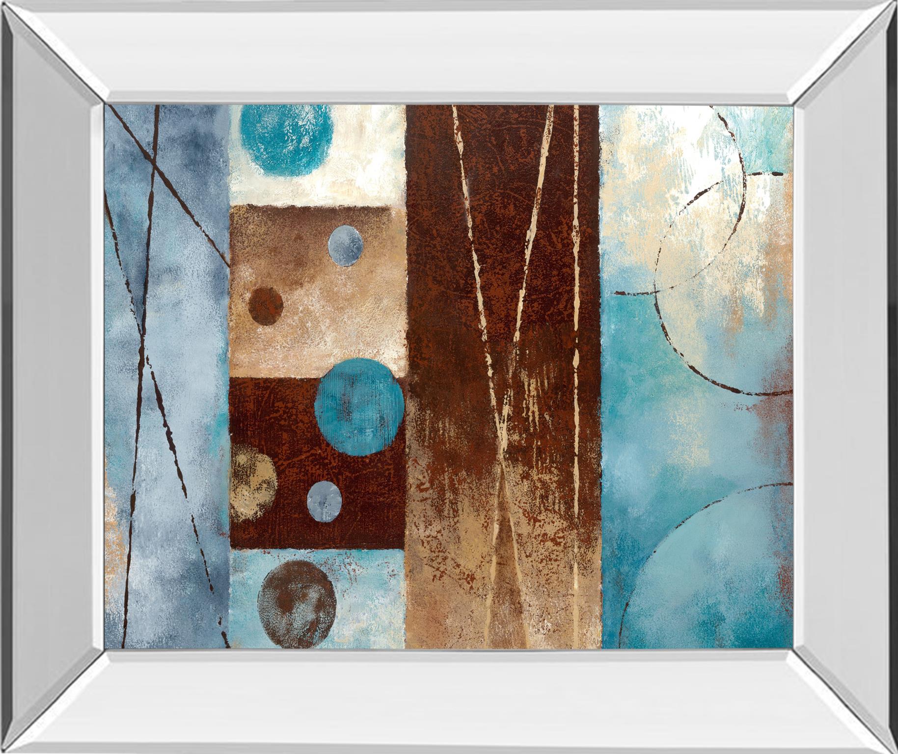 Mirrored Frame Roll With It Ii By Nan 22X26 Mirror Frame Print