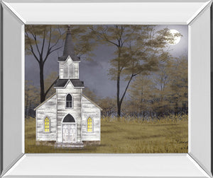 Mirrored Frame Evening Prayer By Billy Jacobs 22X26 Mirror Frame Print
