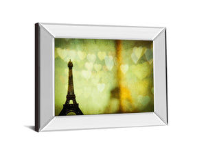 Mirrored Frame Wishful Hearts Ii By Irene Suchucki 22X26 Mirror Frame Print