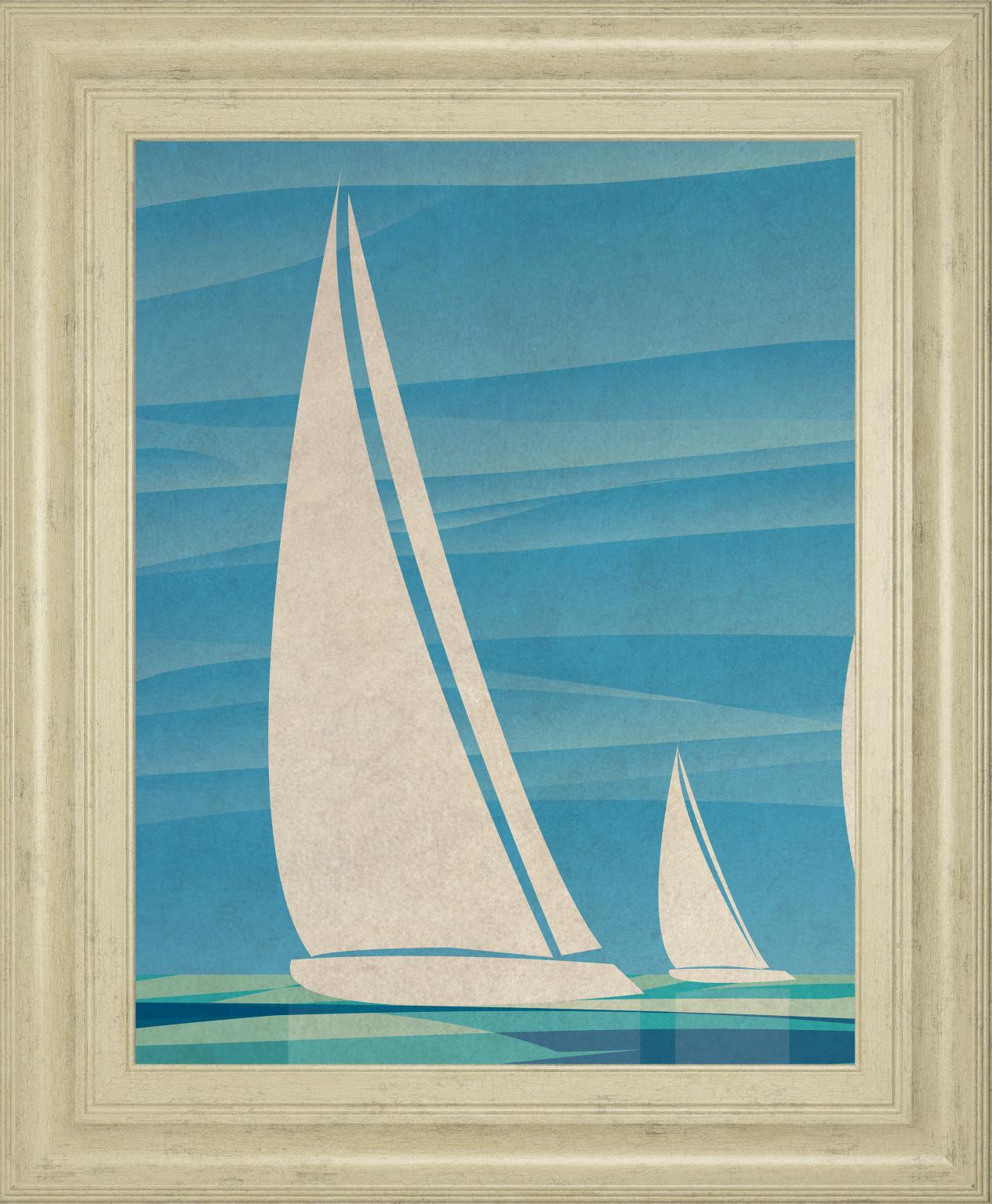 Water Journey I By Dan Meneely 22X26 Framed Print