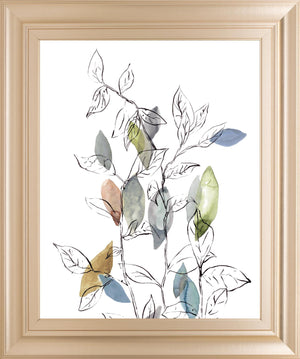 Spring Leaves I By Meyers, R. 22X26 Framed Print