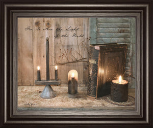 For Ye Are The Light By Billy Jacobs 22X26 Framed Print