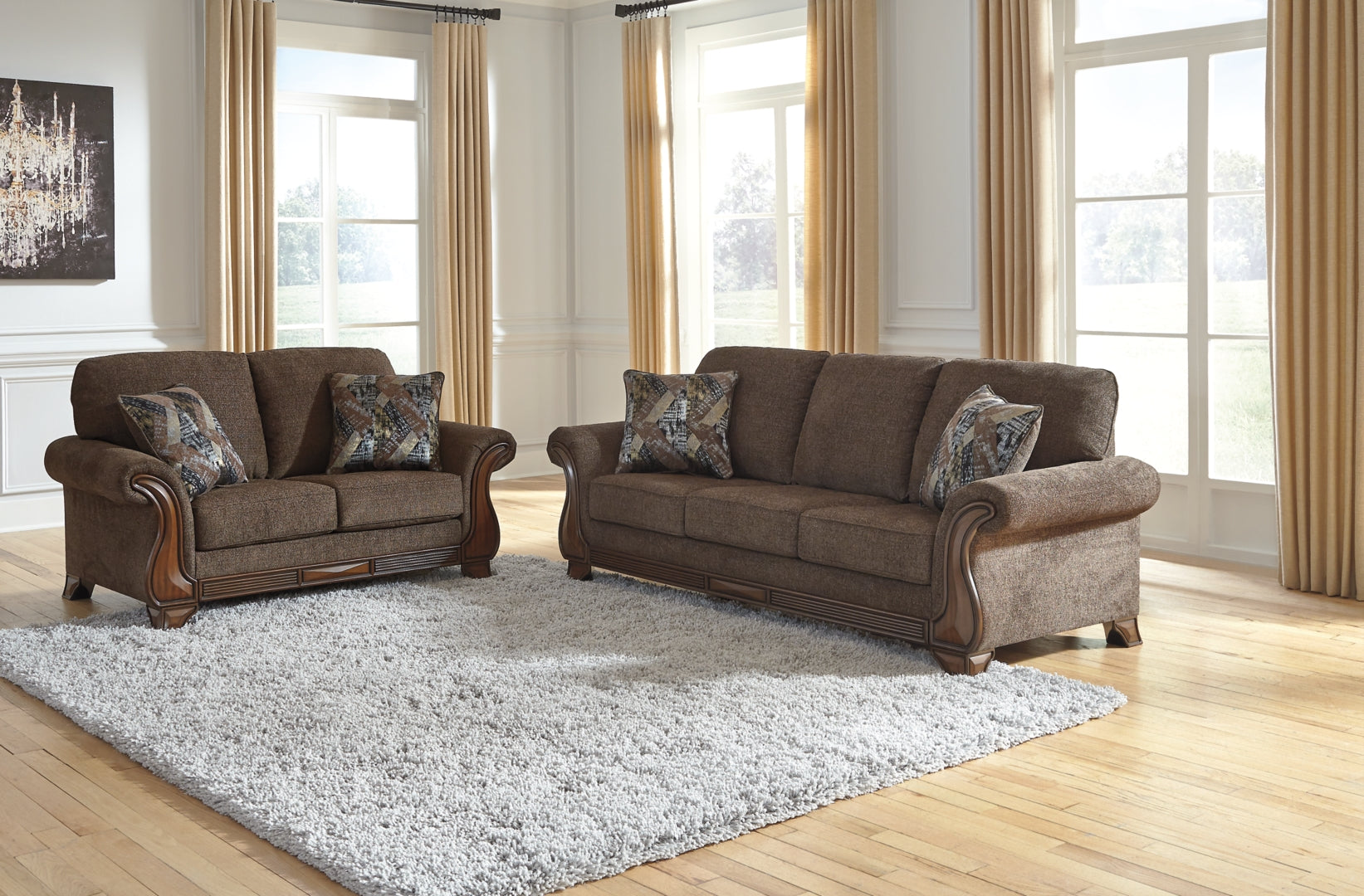 Miltonwood Sofa, Loveseat, Chair and Ottoman