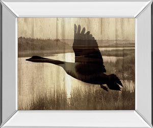 Mirrored Frame Journey By Tania Bello 22X26 Mirror Frame Print