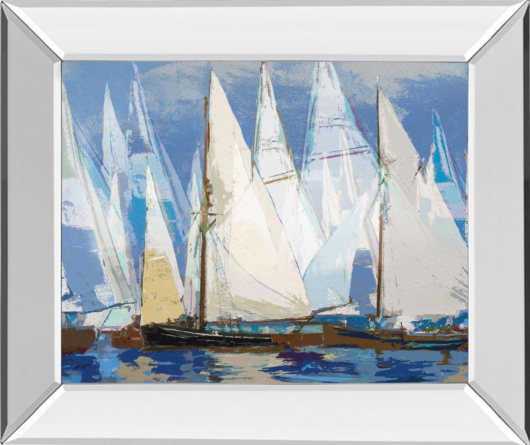 Mirrored Frame Fleot Ii By Paul Duncan 22X26 Mirror Frame Print