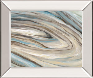 Blue Amethyst By Wani Pasion 22X26 Mirror Frame Print