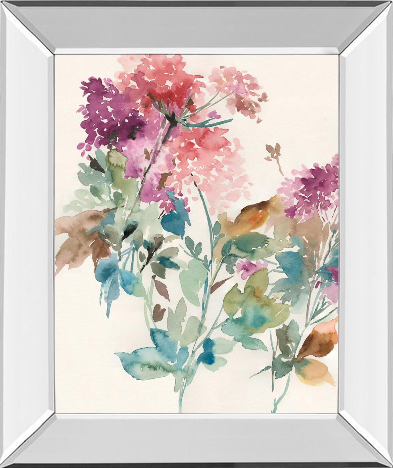 Sweet Hydrangea I By Asia Jensen 22X26 Mirror Frame Print
