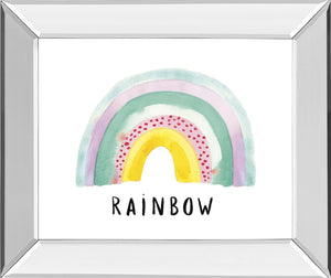 Rainbow Joy By Joelle Wehkamp 22X26 Mirror Frame Print