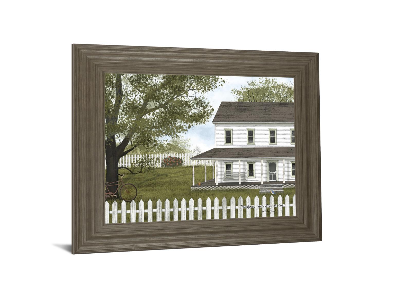 The Green, Green Grass Of Home By Billy Jacobs 22X26 Framed Print