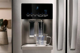 Whirlpool - 36 in. Wide 25 cu. ft. Wide French Door Bottom Mount Refrigerator with Two-Tier Freezer Storage - Stainless Steel