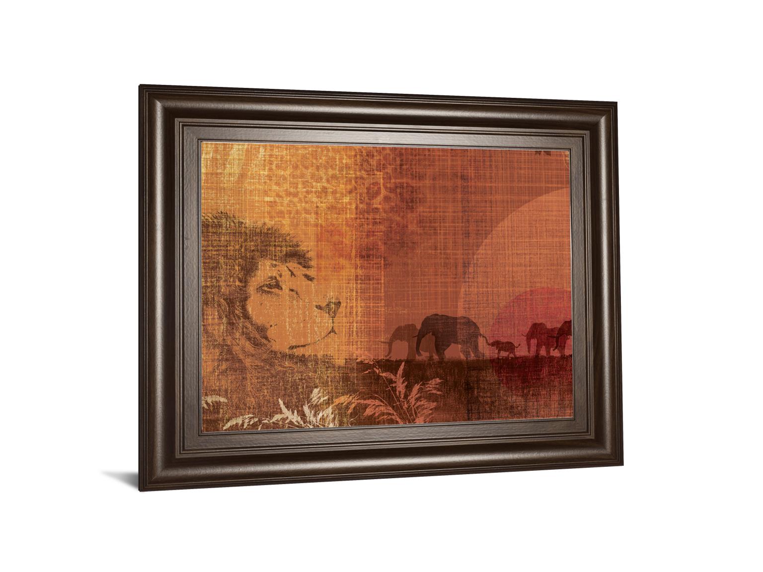 Safari Sunset Ii By Venter, T. 22X26 Framed Print