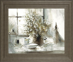Daisy Still Life By George Bjorkland 22X26 Framed Print