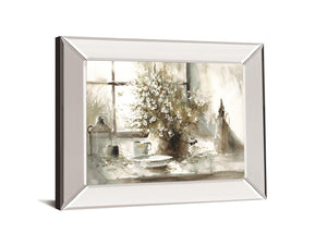 Daisy Still Life By George Bjorkland 22X26 Mirror Frame Print