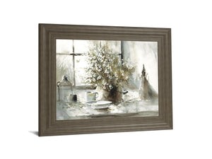 Daisy Still Life By George Bjorkland 22X26 Framed Print