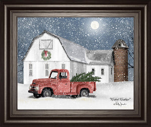 Â Wintry Weather By Billy Jacobs 22X26 Framed Print