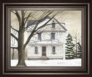Winter Porch By Billy Jacobs 22X26 Framed Print