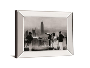 Manhattan, View From Radio City Music Hall, 1935 By The Chelsea Collection 22X26 Mirror Frame Print