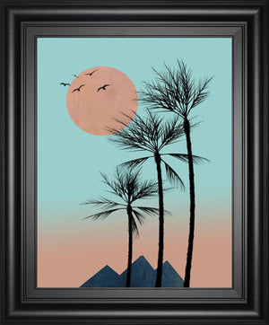 Passion In The Tropics I By Hal Halli 22X26 Framed Print
