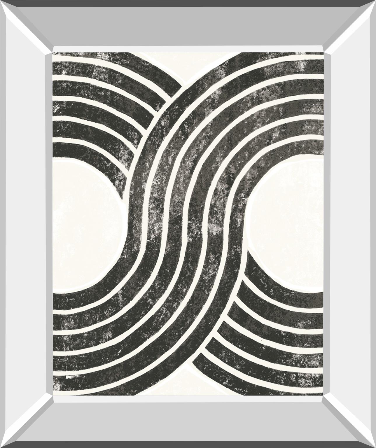 Over The Rainbow Bw Ii By Moira Hershey 22X26 Mirror Frame Print