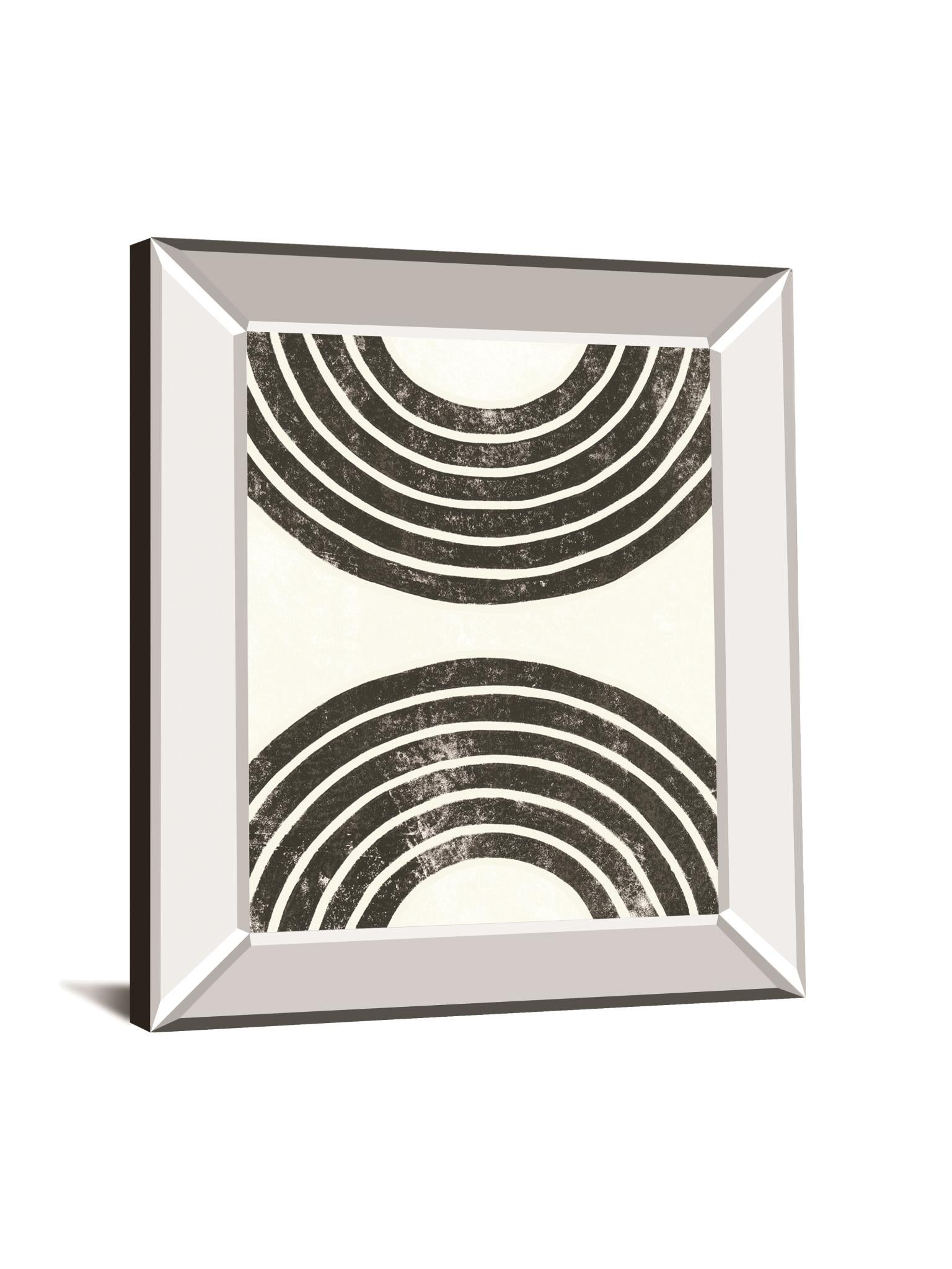 Over The Rainbow Bw I By Moira Hershey 22X26 Mirror Frame Print